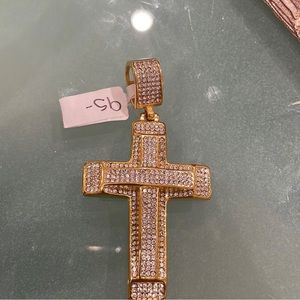 Cross iced out